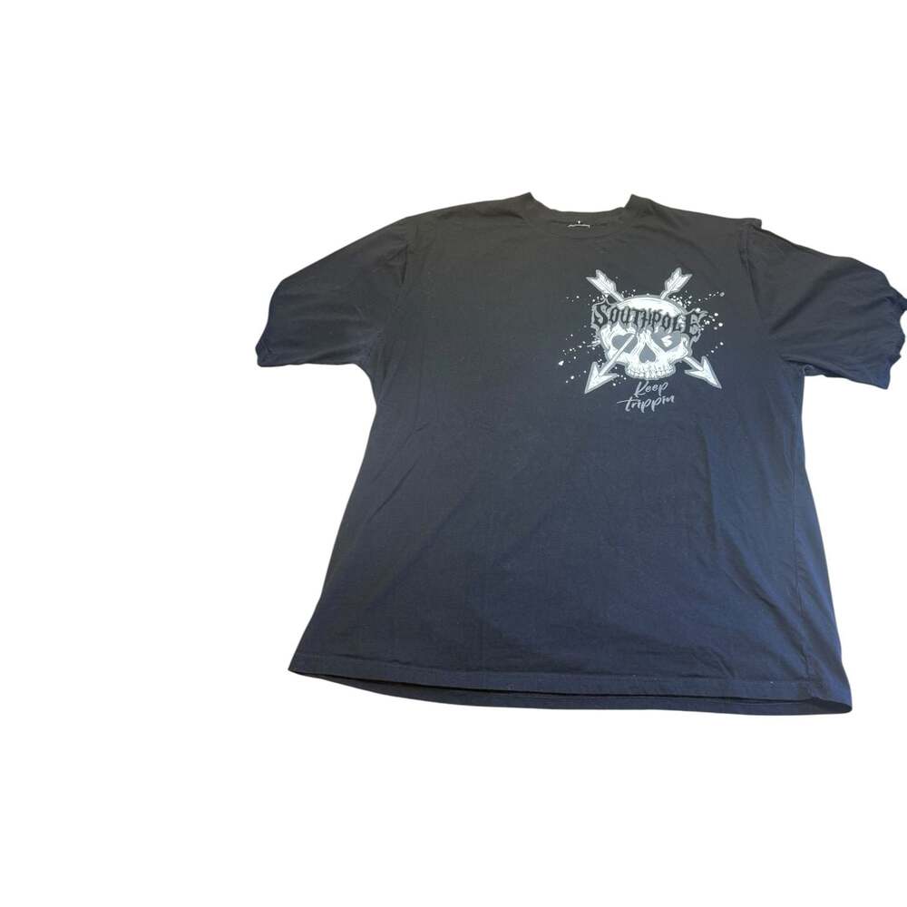 Southpole Skull Arrow Keep Trippin Graphic T-Shirt Black 2XL